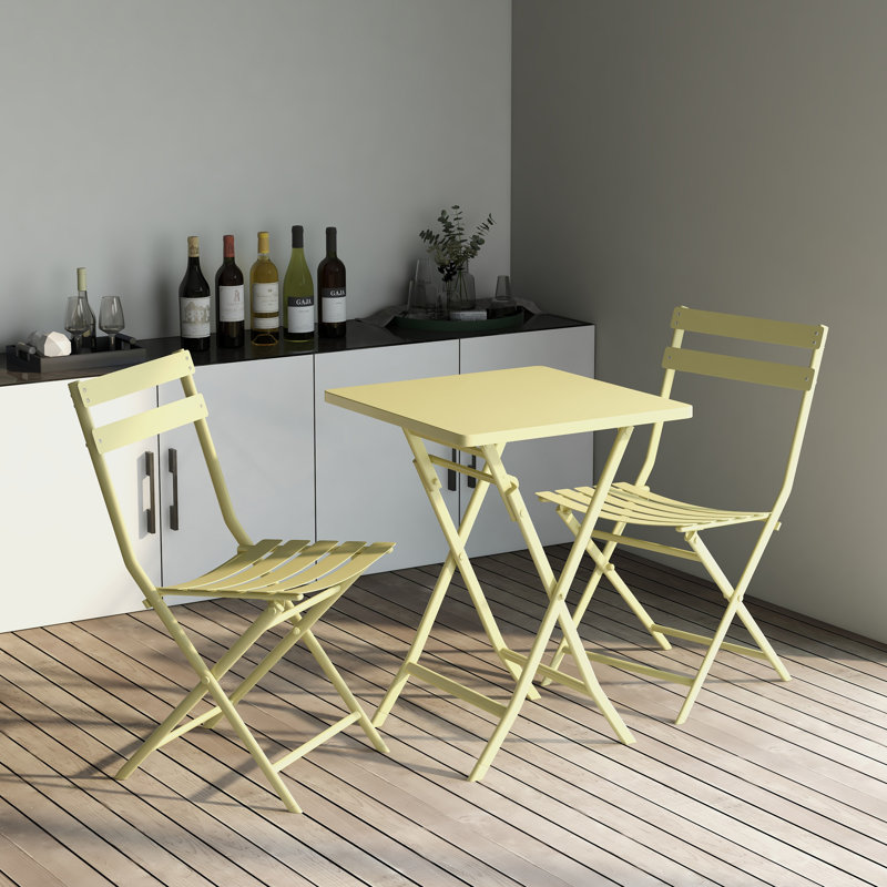 Ronreco Metal Bar Set with Stools