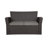 Tisdale 4-Piece UV Resistant Outdoor Conversation Set with Cushions-27864325-49959817