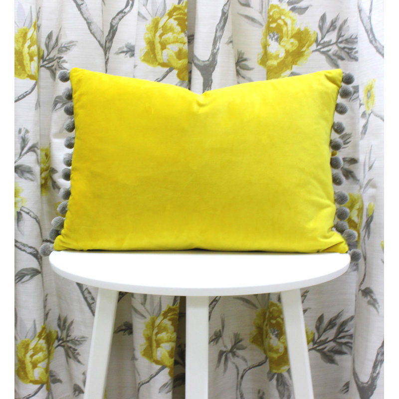 Theis Rectangular Cushion Cover, Bamboo/Multi, Pillow Cover Only - No Insert