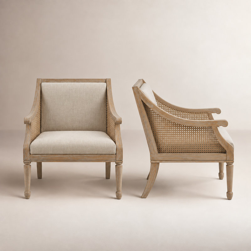 Fauteuil d'appoint rembourré Bedford Isla