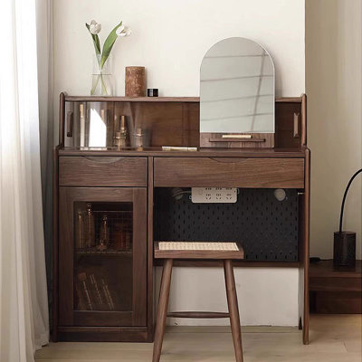 Walnut Makeup Vanities
