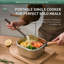Stainless Steel Non-Stick Frying Pan Set