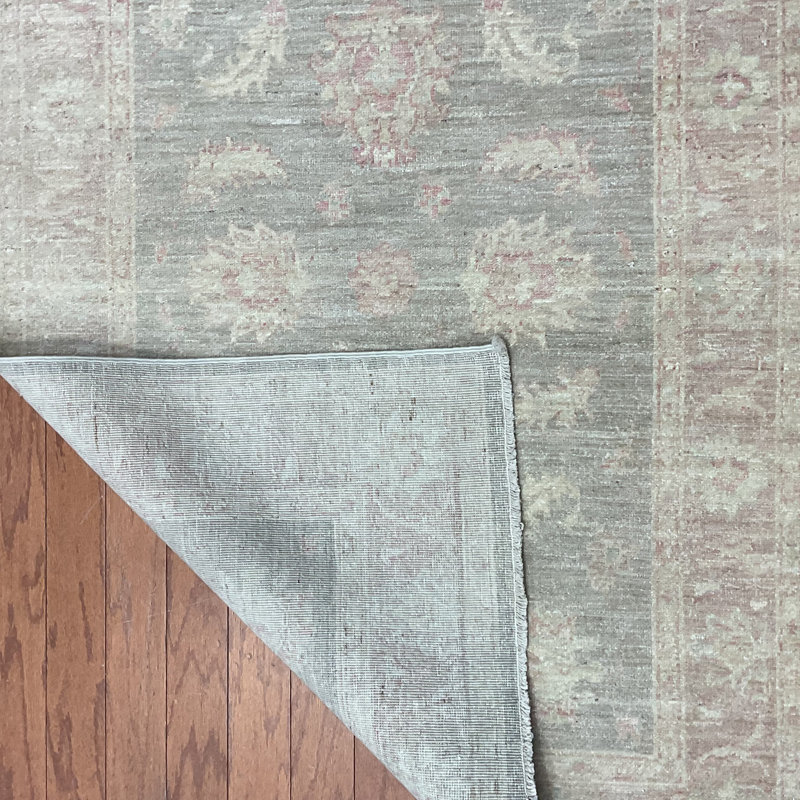  Handmade Oushak Wool Rug