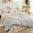 Bedsure Light Grey Queen Comforter Set - Bedding Set Queen 7 Pieces, Bed in a Bag Bed Set with Comforter, Sheets, Pillowcases & Shams-105522612-105522619