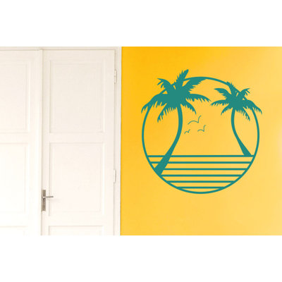 Nautical & Beach Non-Wall Damaging Wall Decal