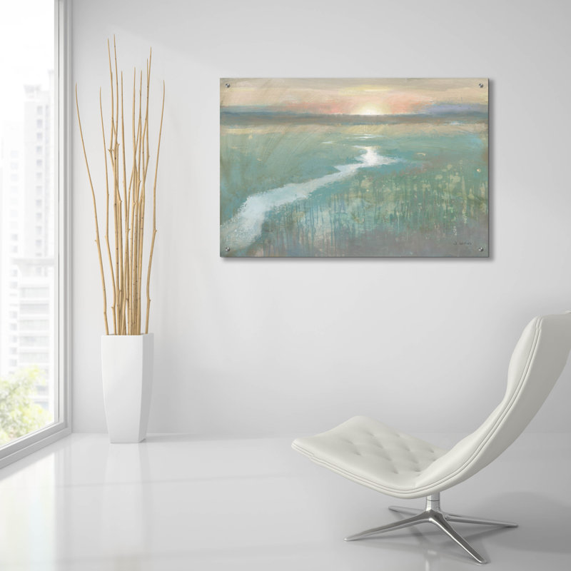  'Evening Stream' by James Wiens Acrylic Glass Wall Art, 36" x 24"