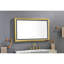 Miroir de salle de bain 48 po x 30 po Adib
