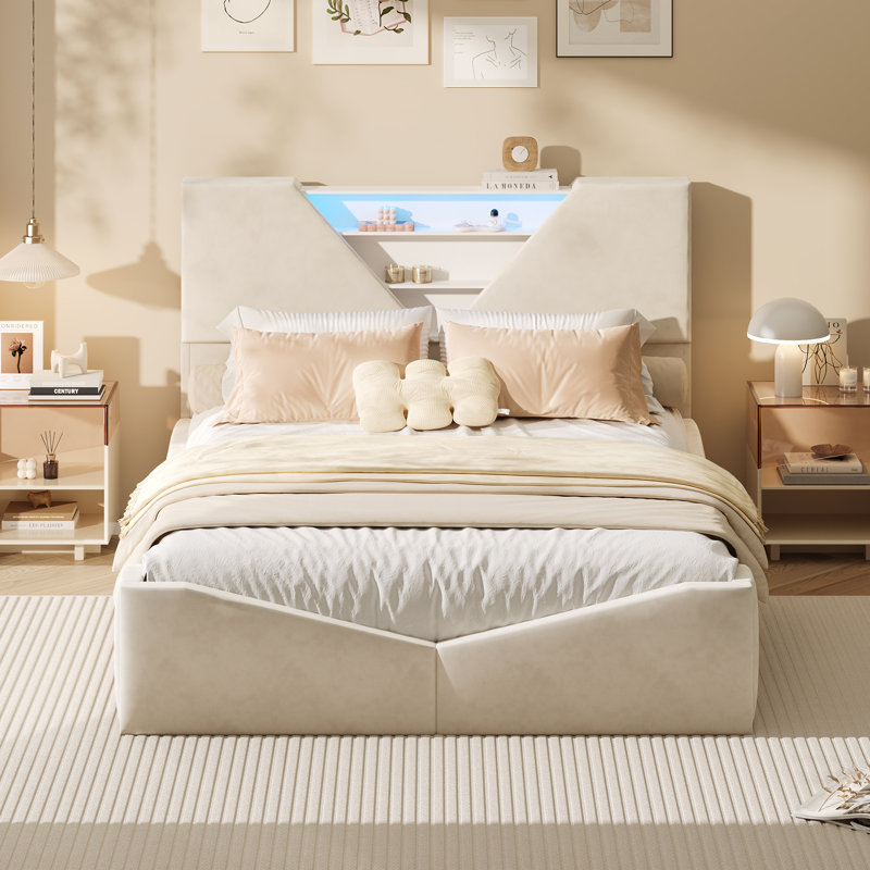 Upholstered Bed, European Kingsize (160 x 200 cm)