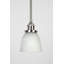 Abat-jour bol en verre blanc 4,75 "