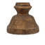 Bougeoir Alastair en métal bronze 17,5 po Triumph