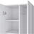 Broom Cabinet Lucin, Garage, White