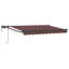 VidaXL Polyester Cover Retractable Patio Awning-126441643-126441665-128620684