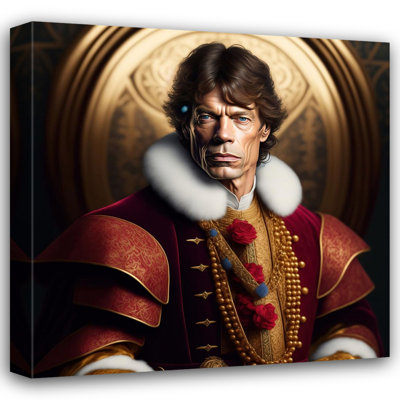 " Rock Music Mick Jagger " by Stephen Chambers