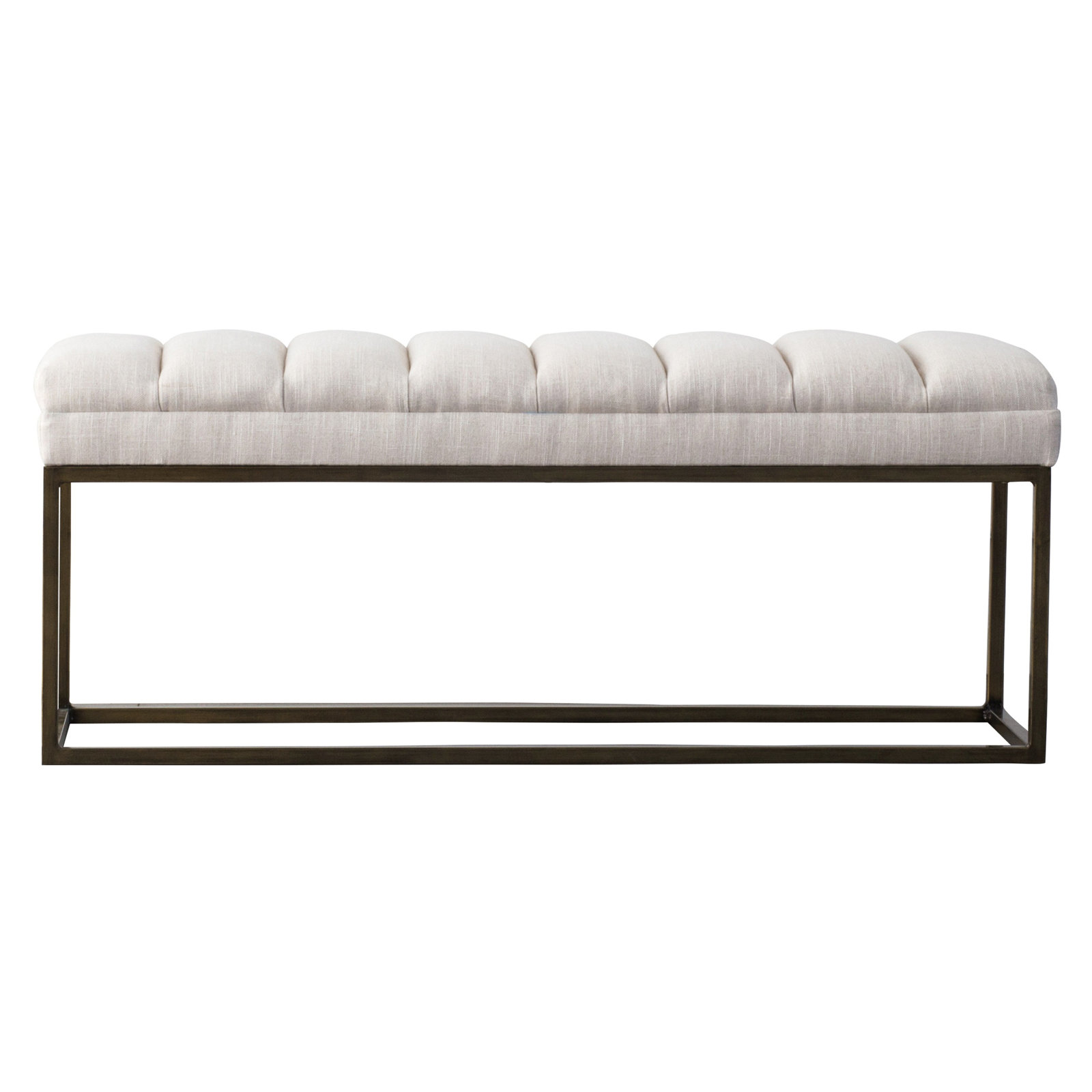 Colston 48" Linen Bedroom Bench