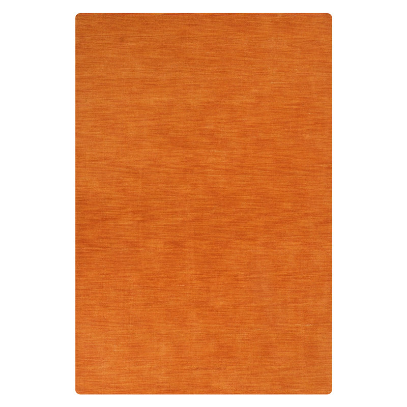 Tapis rectangulaires en laine tissée à la main Datto , Rectangle 4' x 6'