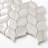 10-Sheet Beige Leaf Peel-and-Stick Backsplash Tile Set