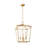 Neslisah 4 - Light Dimmable Lantern Geometric Chandelier-270610446-343815066