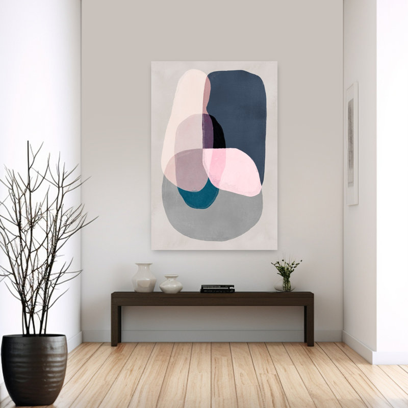 Art contemporain contemporain, H 60 po x l 40 po