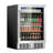 Beverage Refrigerator Cooler, 166 Can/5.3 Cubic Feet Mini Fridge With Glass Front Door, Digital Display Small Refrigerator With Adjustable Shelves For Soda, Beer Or Wine
