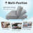 Zailynn 65.5'' Upholstered Convertible Sofa