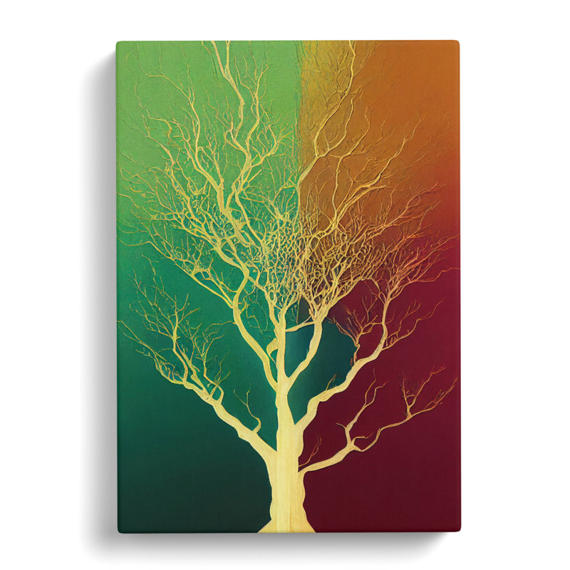 CAN-V0523-1117X Gothic Tree Vol.4 - Wrapped Canvas Print, 50cm H x 35cm W x 3cm D