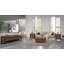 Ensemble de tables de salon Latitude Run de 4, meuble télé de 106 pouces, 1 table basse carrée avec plateau, 2 tables de bout avec tiroirs pour le salon, centre de divertissement, console