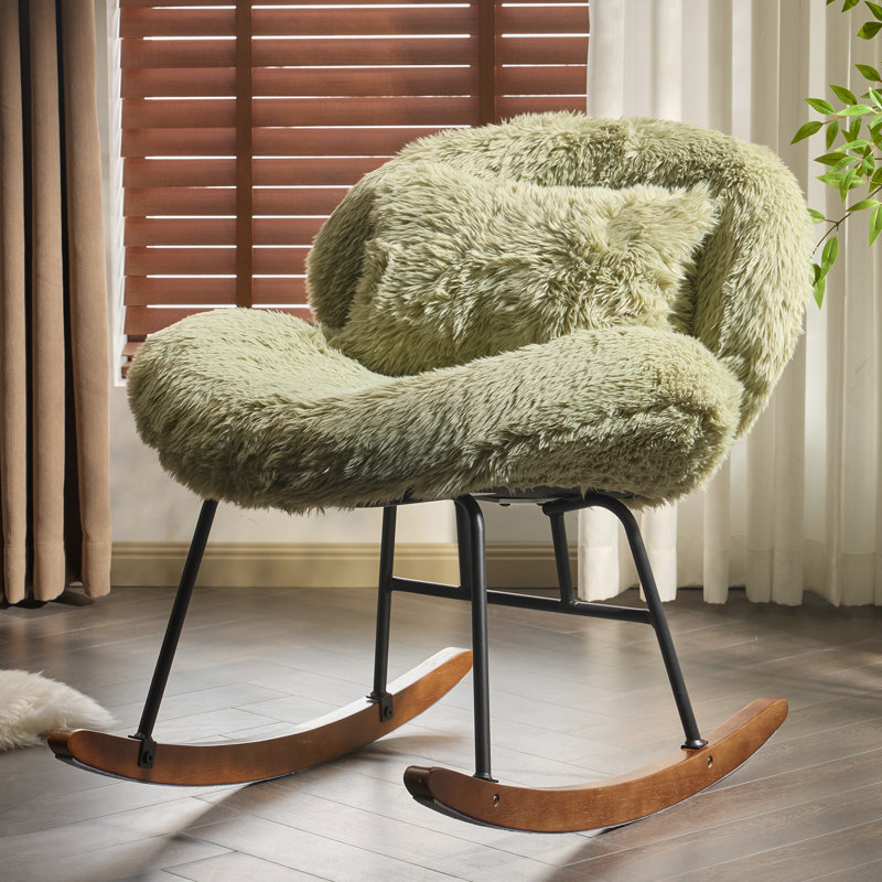 Chaise berçante Cozy, Vert