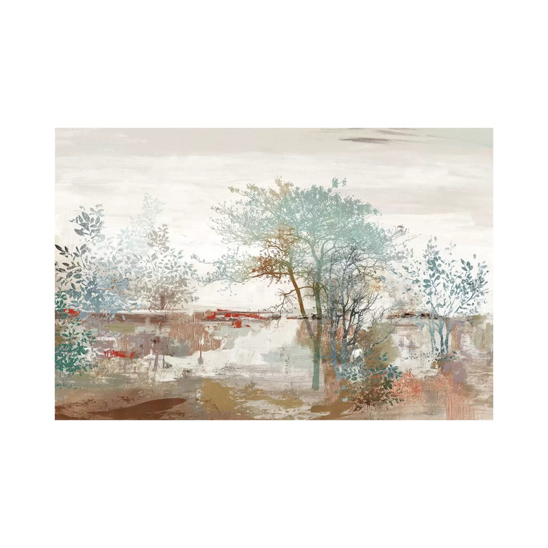 Autumn Silence by Allison Pearce - Painting, No Frame, 30.48 cm H x 45.72 cm W
