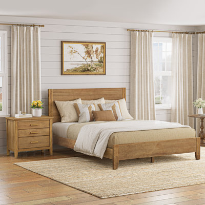 Lessio 3-Piece Bedroom Set with a Bed and Two Nightstands