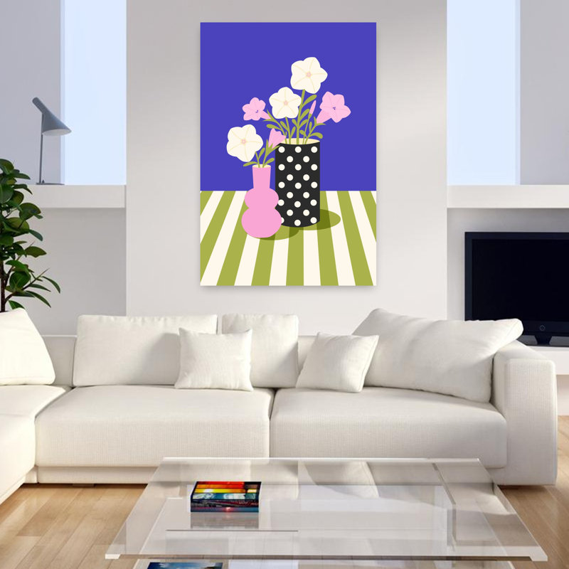 Art contemporain contemporain, H 48 po x l 32 po