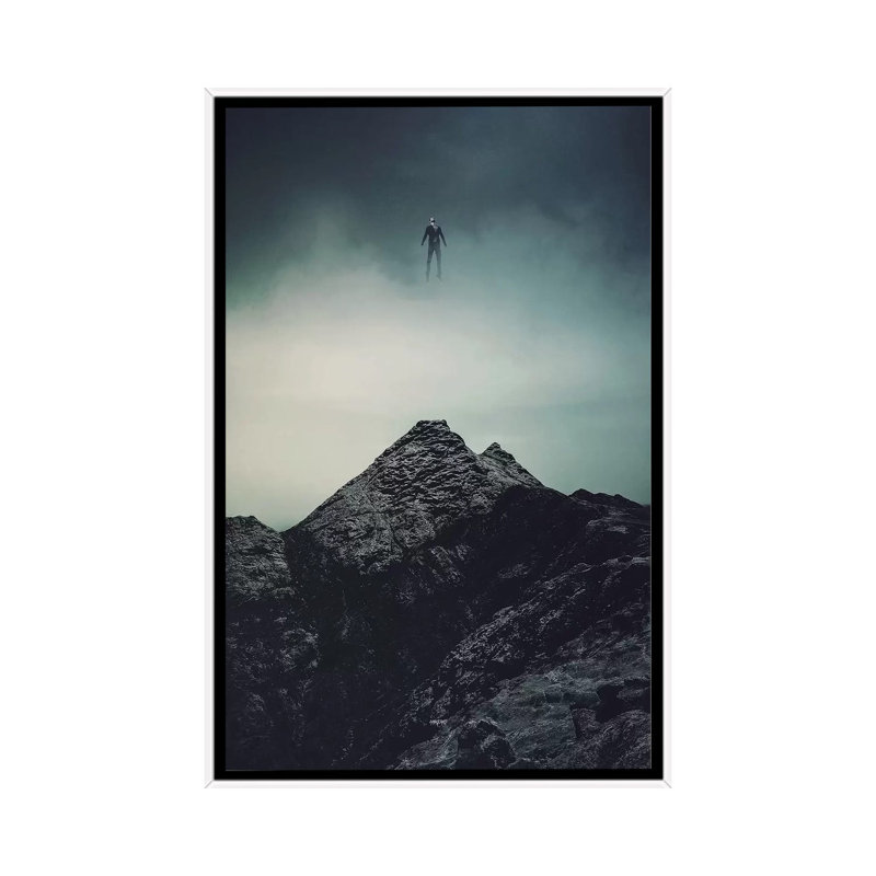 Escape by Rob Hakemo - Print on Canvas, White Framed, 101.6 cm H x 66.04 cm W