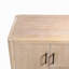 Armoire 4 portes avec finition naturelle vieillie