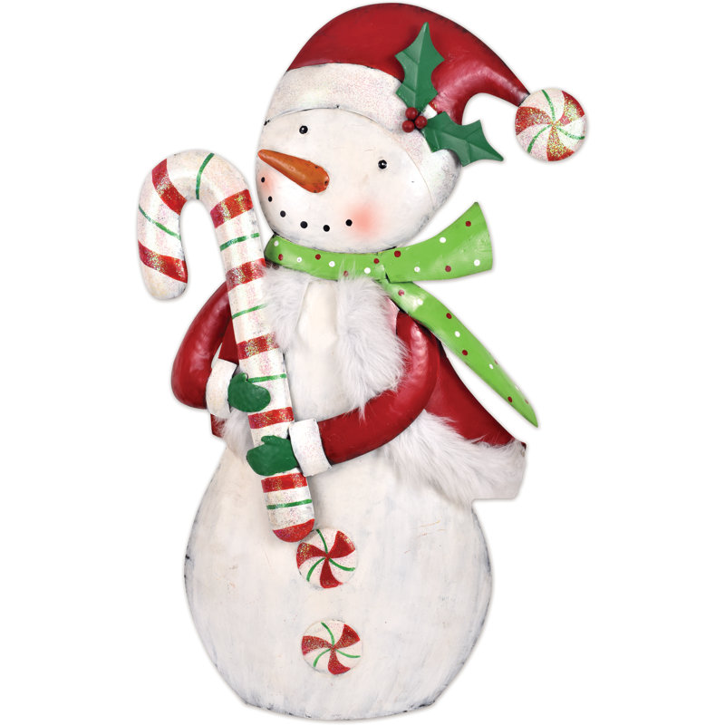 "Minty", le bonhomme de neige, sculpture