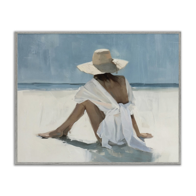 «Ocean Dream Woman», estampe numérique par Svetlana Aleynikova, Estampe numérique Farmhouse, H 16 po x l 20 po