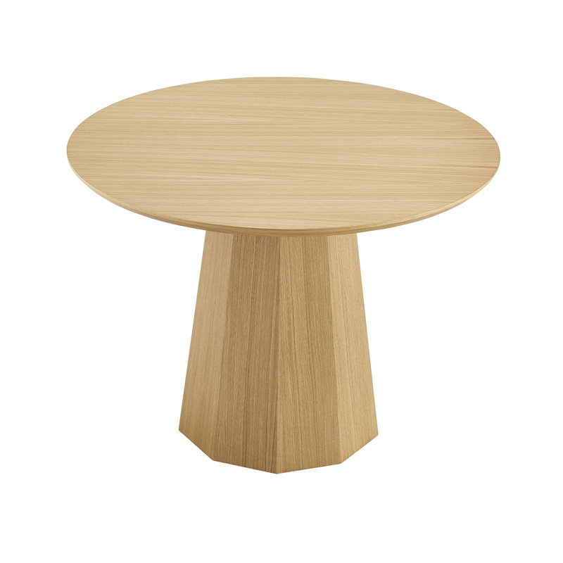 Chasse Round Table In Oak, Oak