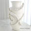 Twisted Amphora Vase-Matte White
