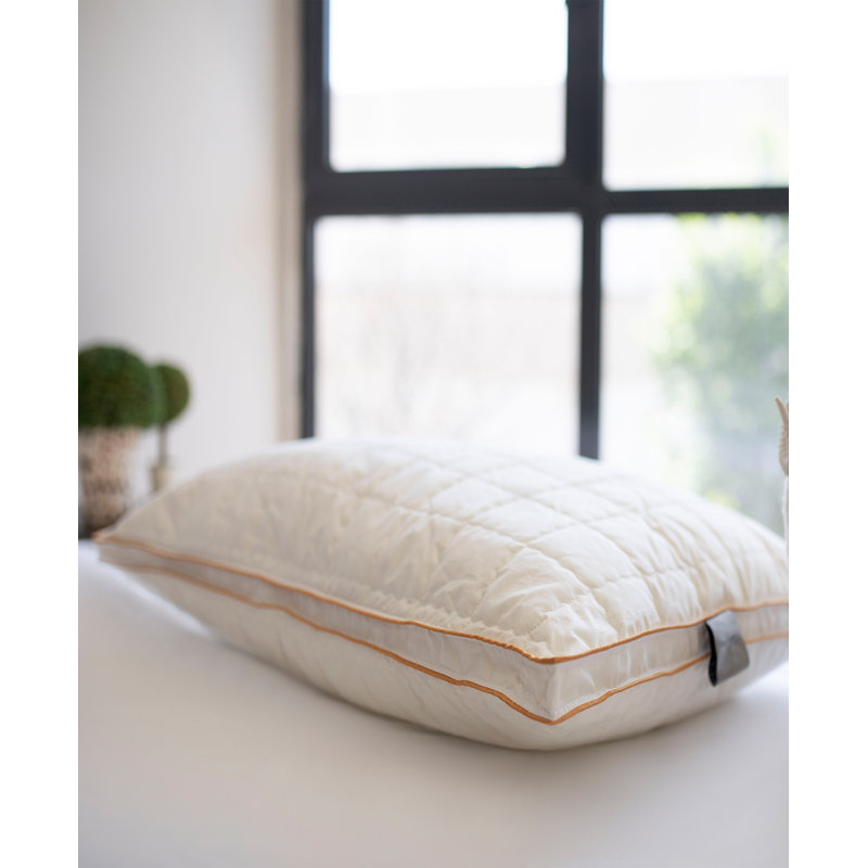 Wool Medium Cooling Pillow, King