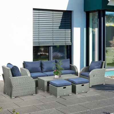 Annease 7 - Person Seating Group with Cushions