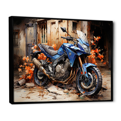 " Blue Durty Bike Urban Speed "