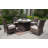 Barcomb Wicker/Rattan 4 - Person Seating Group With Cushions