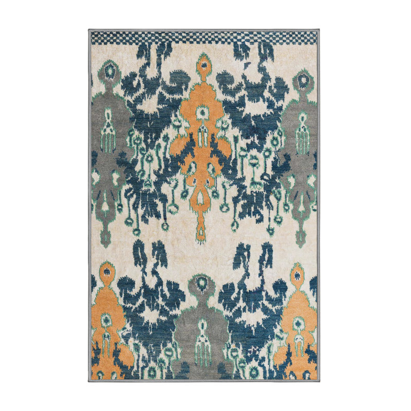Tapis abstrait moderne 5231, Rectangle 7 pi x 9 pi