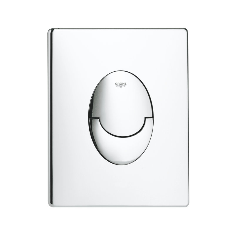 Plaque d’actionnement d’air d’installation verticale patine, Chrome StarLight