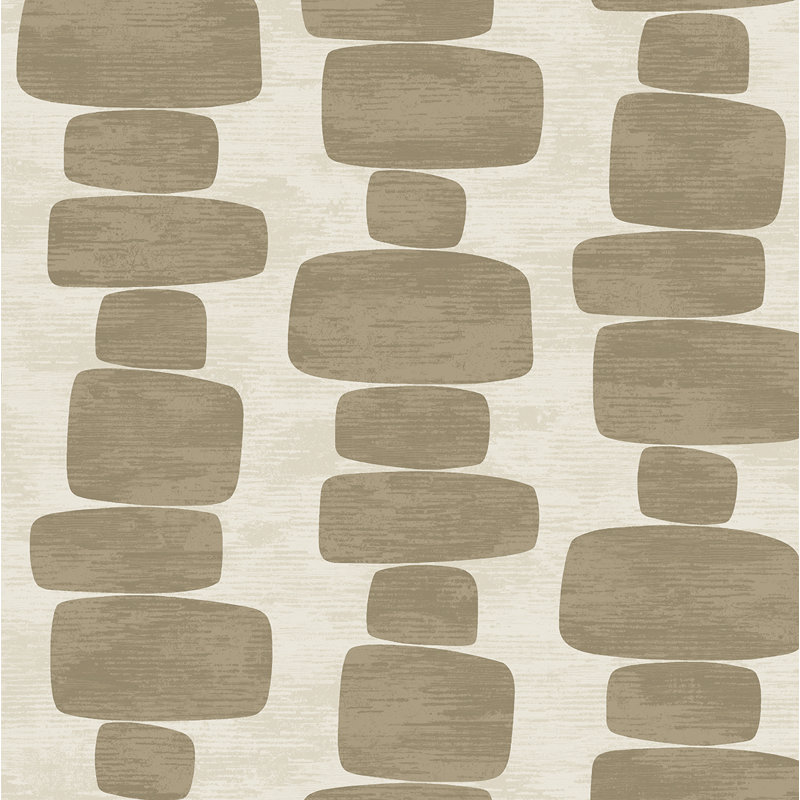 Papier peint adhésif Stacy Garcia Home, Brun clair
