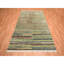 Tapis brun et vert en laine noué à la main 6 pi 1 po x 9 pi 1 po 0E48A76AF7D143F390CB327CDDE99217