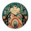Horloge murale moderne en bois Ranna-558056851