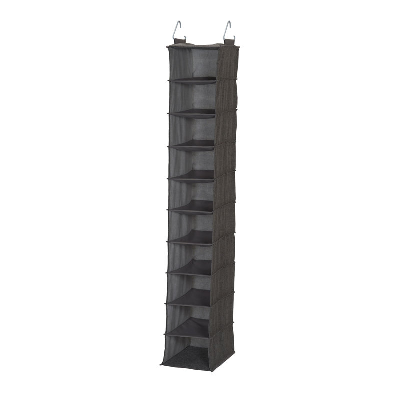 Cotton 10 Pocket Organizer, Gray