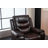 Power Leather Motion Recliner Chair Set – Navyblue Leather Reclining Living Room Furniture, Modern Power Recliner Sets For Living Room/RV/Apartment-1361008940