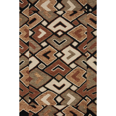 Brookhaven Wool Geometric Indoor Rug
