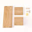 Tablette murale flottante en bois massif-502267247