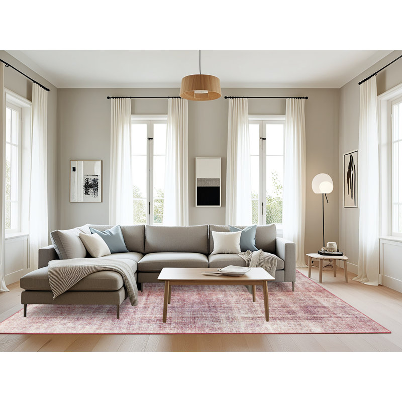 Tapis abstrait moderne 827, Rectangle 8 pi x 10 pi